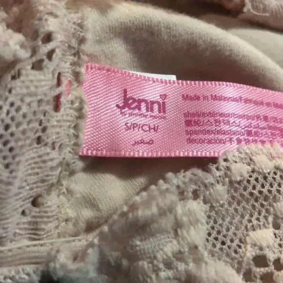 Jenni blush pink lace bralette size small - Picture 6 of 6
